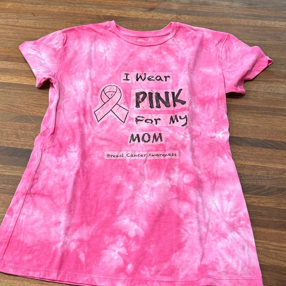 Wonder Nation Pink Tie-Dye Kids Shirt
